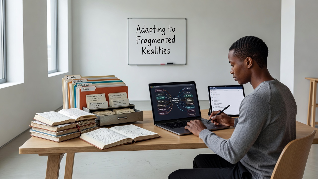 Examples of local archival setups used by creators